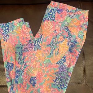 Lilly Pulitzer Luxletic Corso pants Sz 14